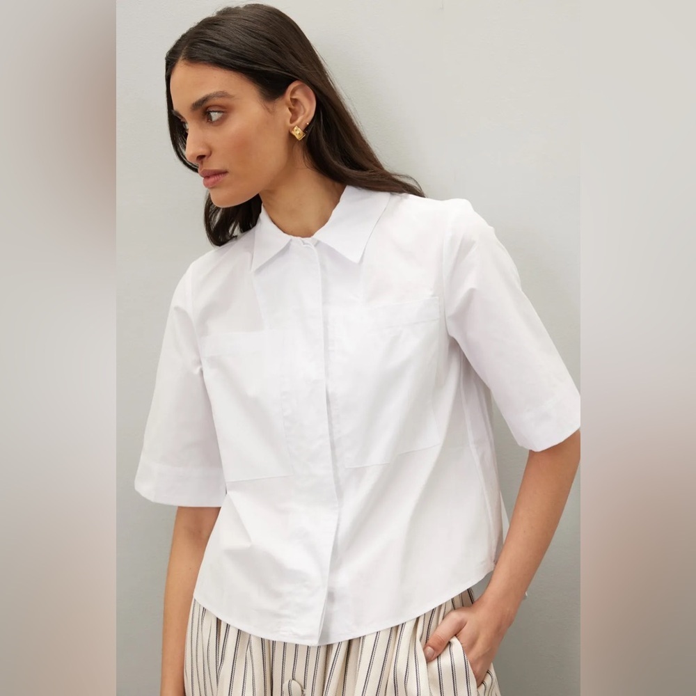 Adam Lippes Trapeze Shirt